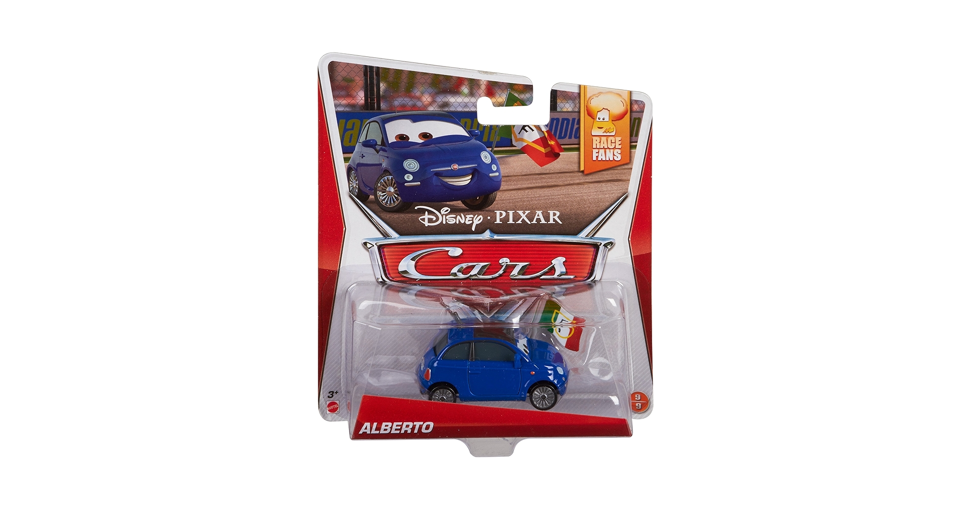Amazon.com: Disney Pixar Cars Francesco Bernoulli Race Fan Diecast